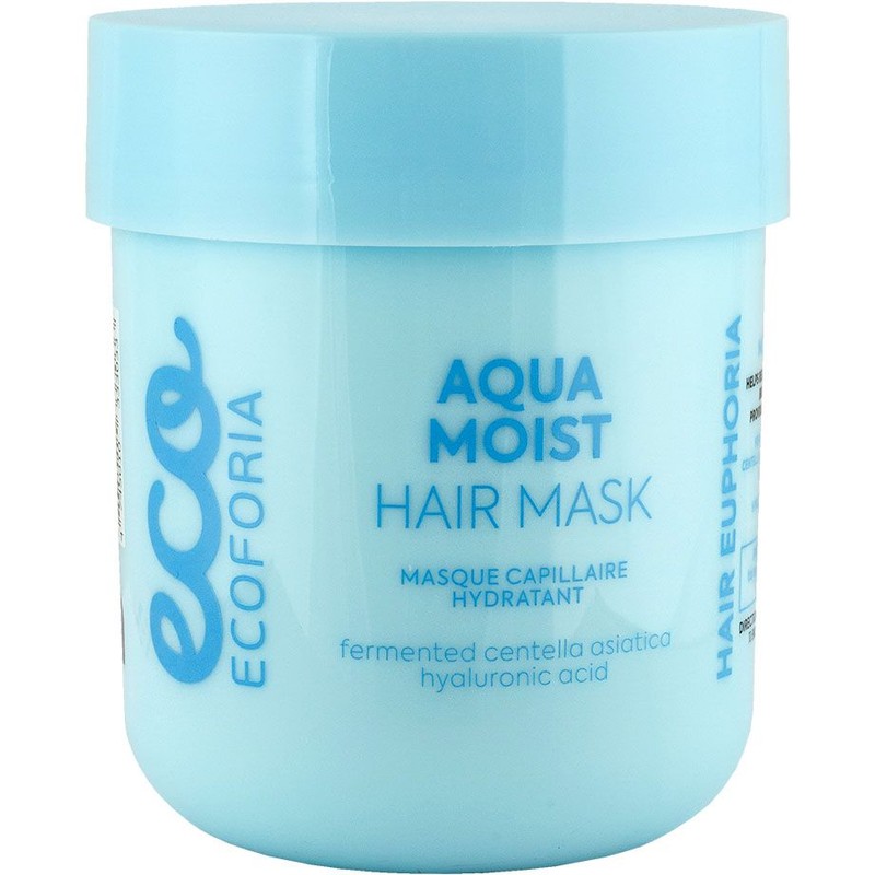 Maska nawilżająca do włosów Aqua Moist Ecoforia 200 ml