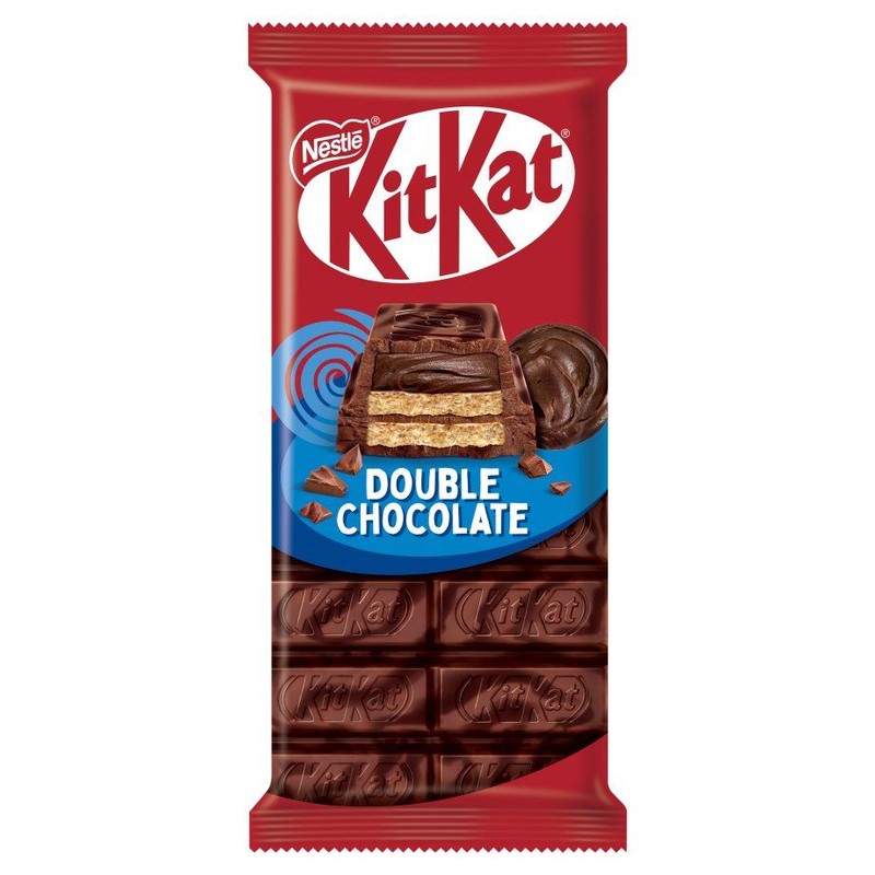 Czekolada Double Chocolate w mlecznej i deserowej czekoladzie  KitKat 99 g