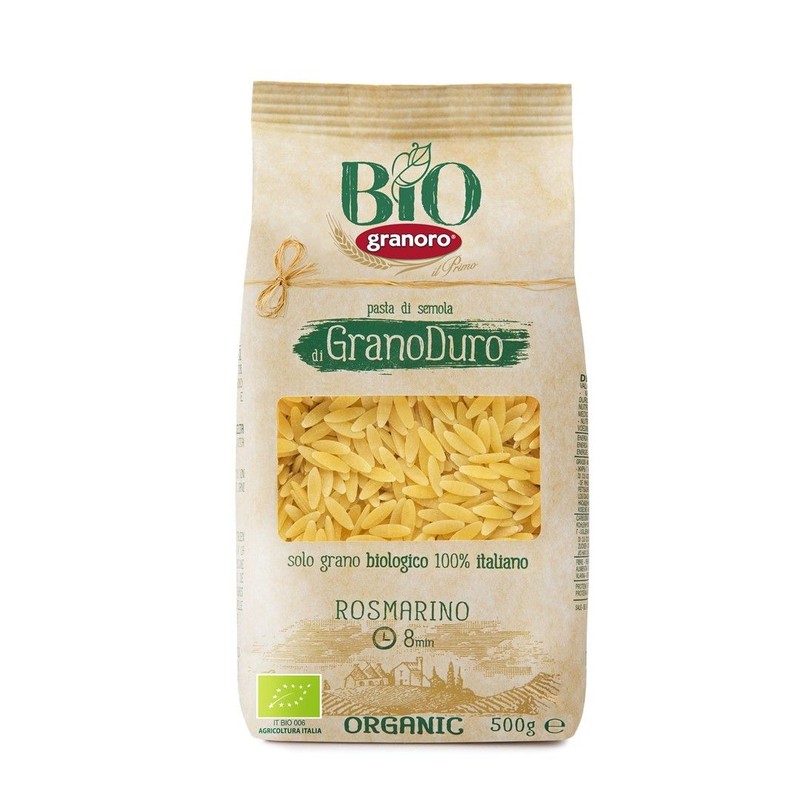 BIO Makaron rosmarino  Granoro 500 g
