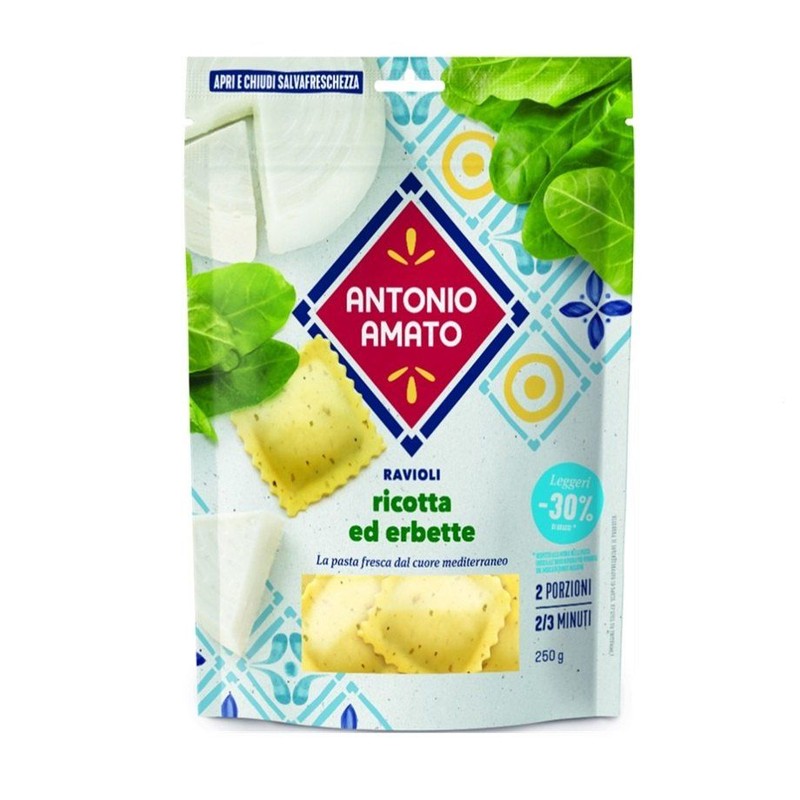 Ravioli z ziołami i ricottą Antonio Amato 250 g