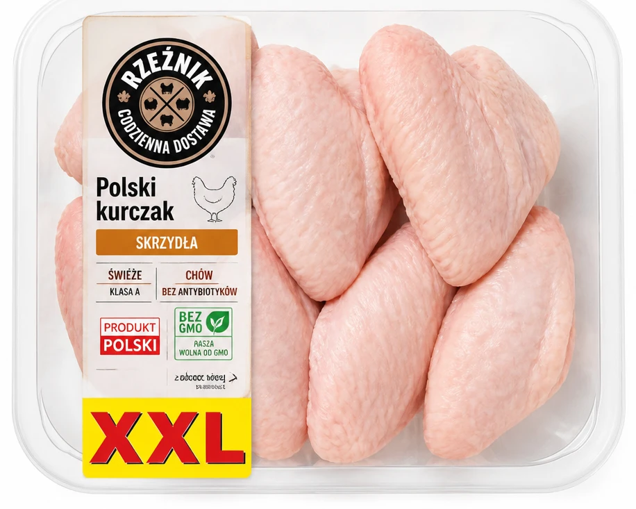 RZEŹNIK Polski kurczak – skrzydła, XXL