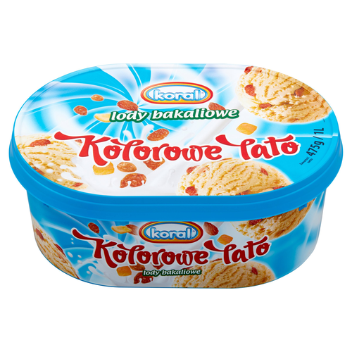 Lody Kolorowe Lato Koral
