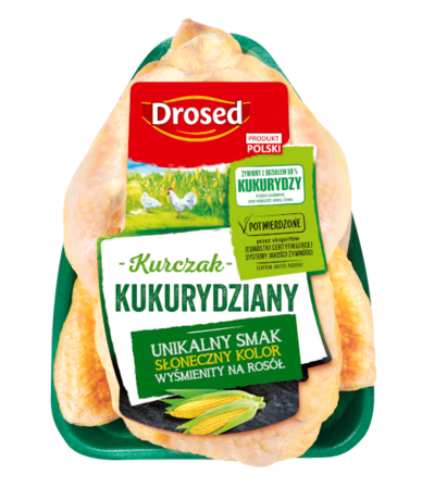 Kurczak kukurydziany (średnia waga to 1,7kg)