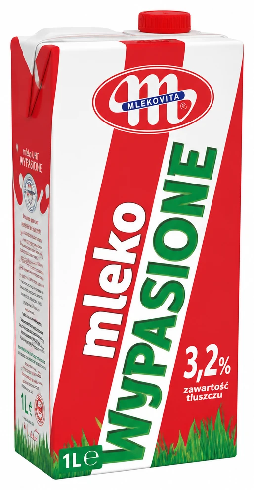 Mleko UHT MLEKOVITA WYPASIONE 3,2%