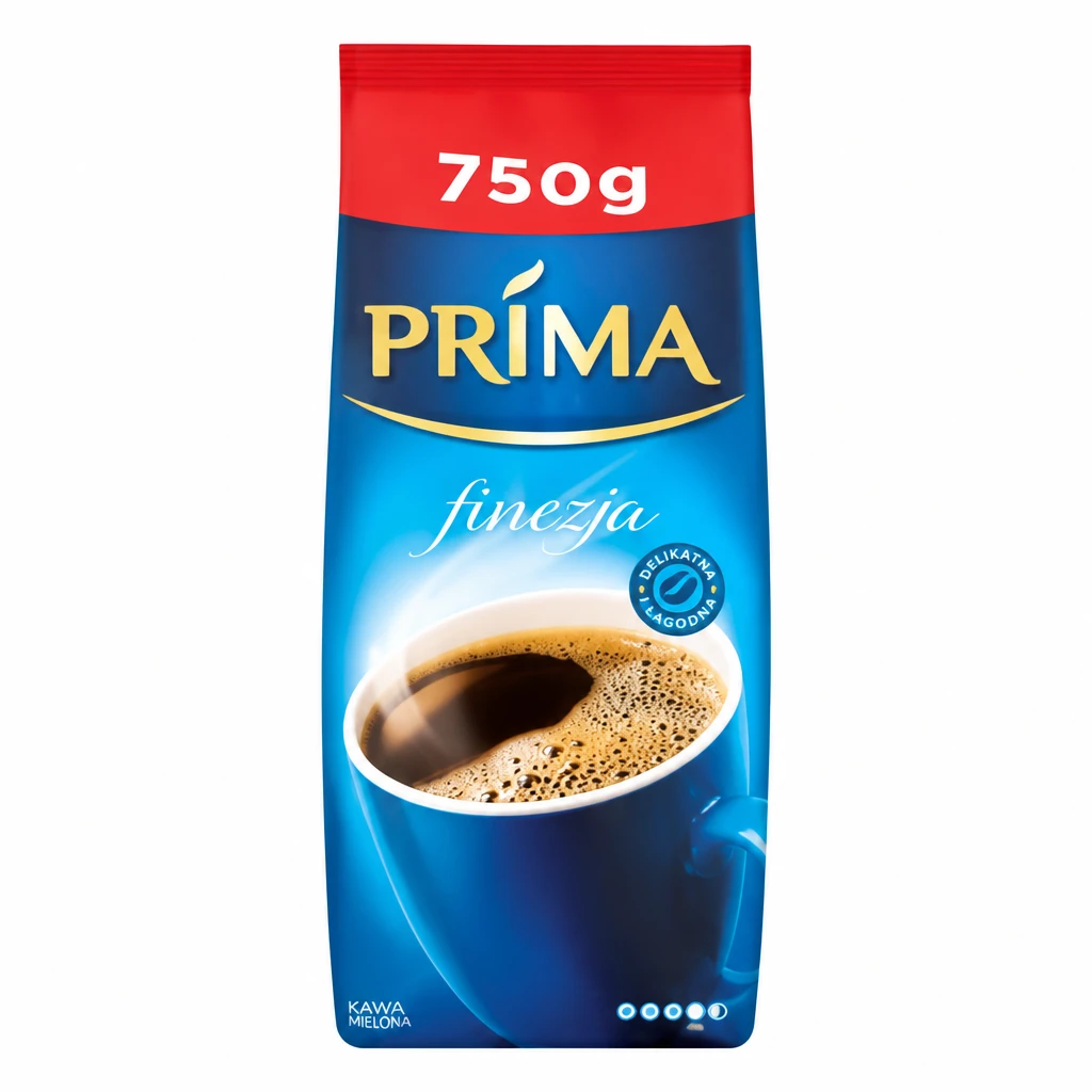 Kawa mielona Prima Finezja 750g