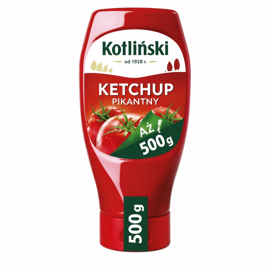 Ketchup pikantny Kotliński 500g