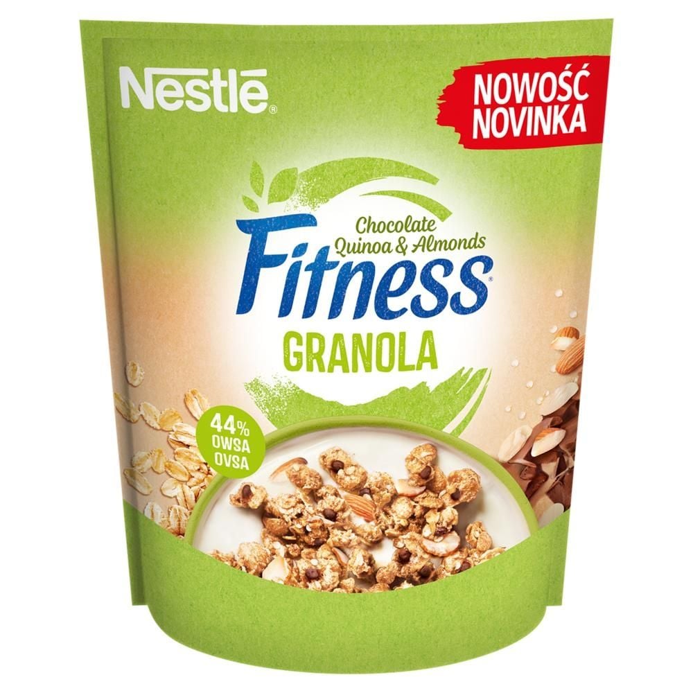 Nestlé Fitness Chocolate Quinoa & Almond Granola 300 g