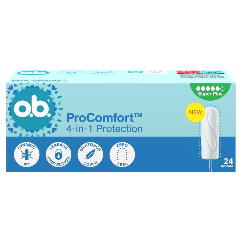 O.B. ProComfort Super Plus Tampony 24 sztuki