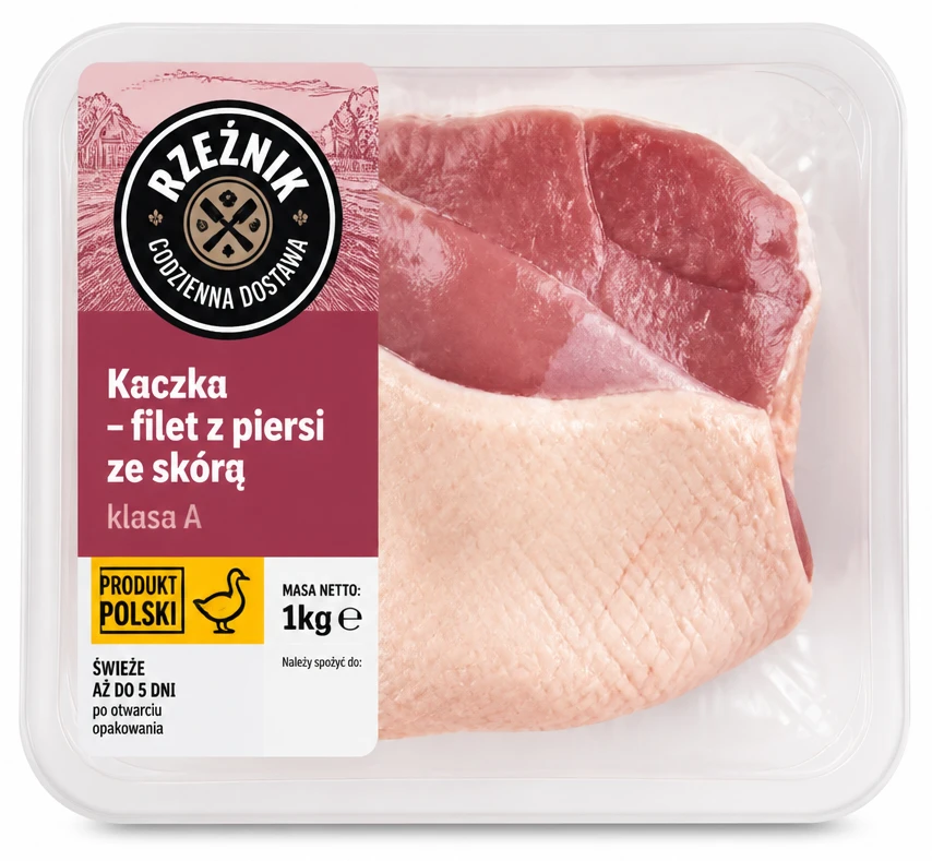 RZEŹNIK Kaczka – filet z piersi ze skórą