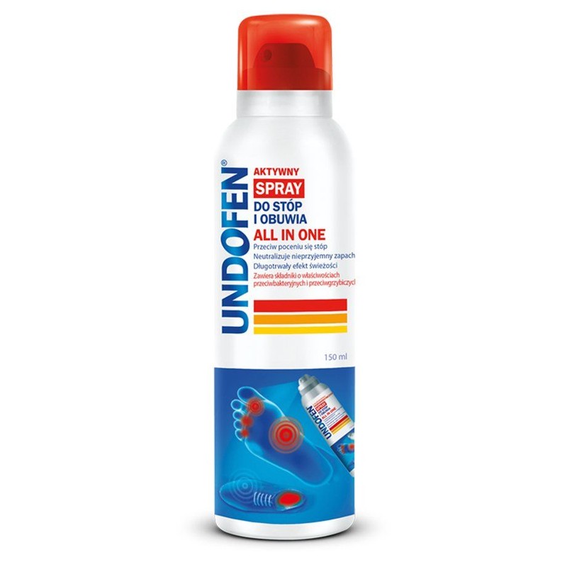 Spray do stóp i obuwia UNDOFEN 150 ml