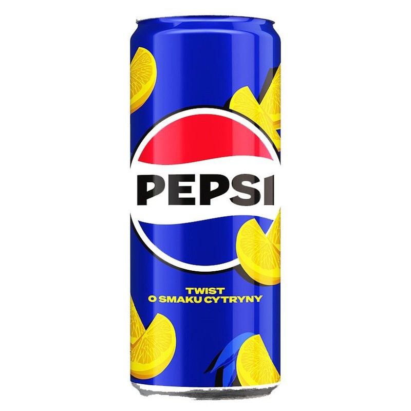 Napój gazowany Twist o smaku cola z cytryną PEPSI 330 ml