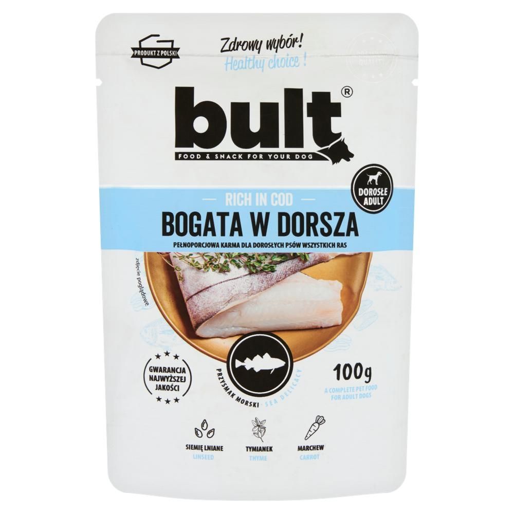Bult Karma dla dorosłych psów bogata w dorsza 100 g