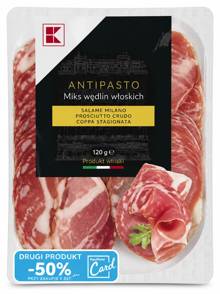 Antipasto Miks wędlin włoskich