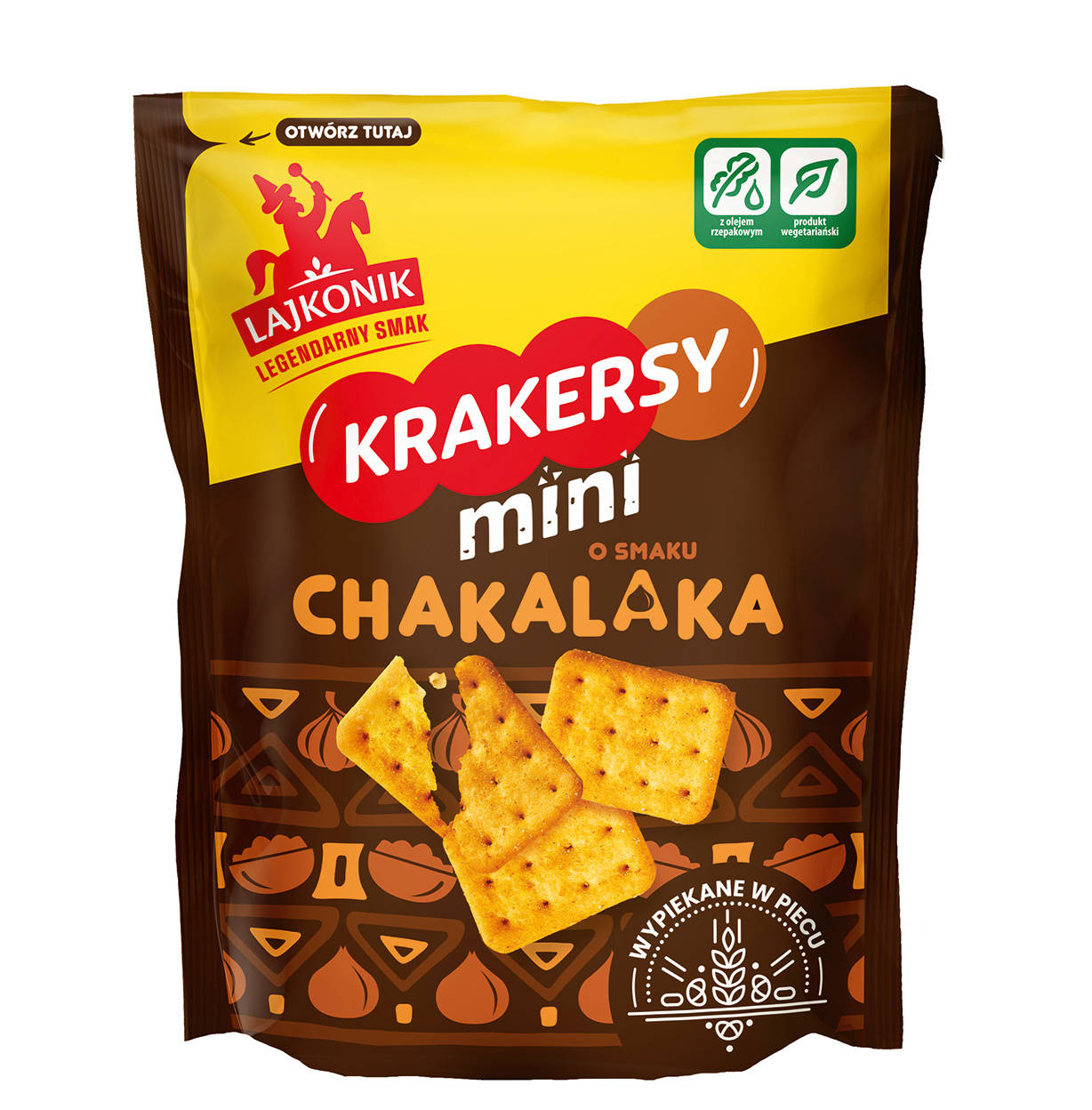Lajkonik Mini Krakersy Chakalaka 100G