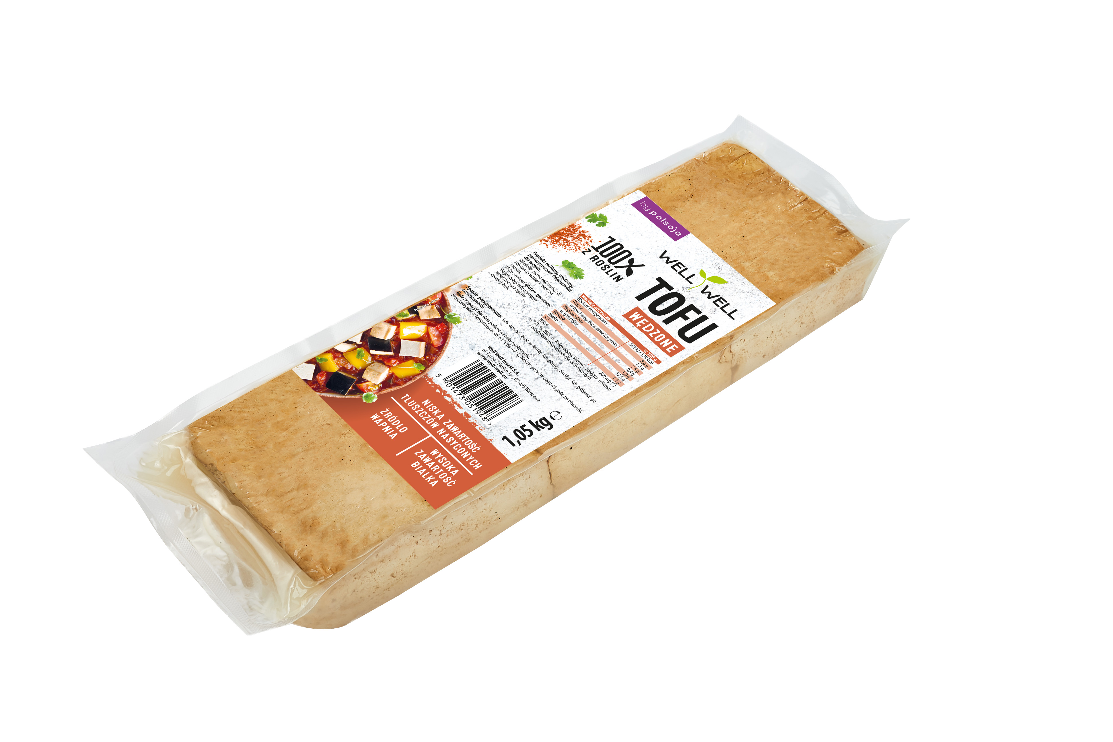 Well Well Tofu Wędzone 1,05 Kg