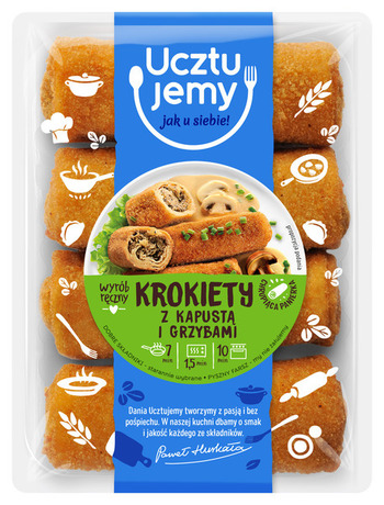 Ucztujemy Krokiety z kapustą i grzybami 400 g