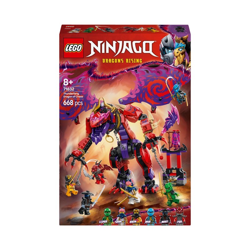 NINJAGO® Smok chaosu Kiełogrzmot 71832 LEGO 1 sztuka