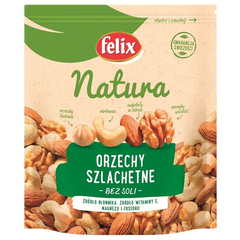 Mieszanka orzechów szlachetnych Felix Natura 180 g
