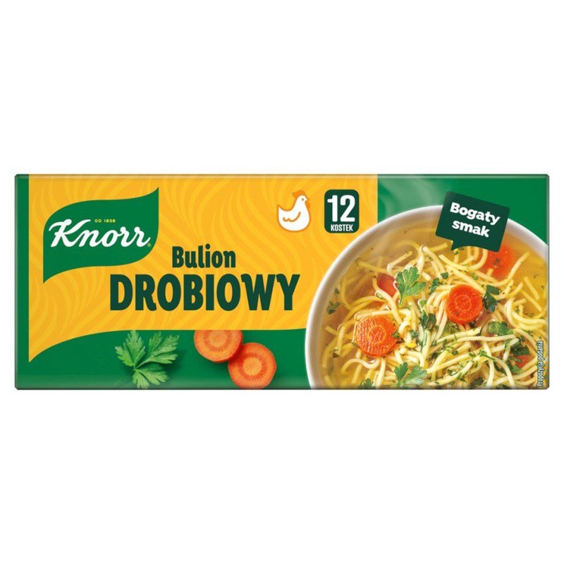 Kostka rosołowa z kury Knorr 120 g