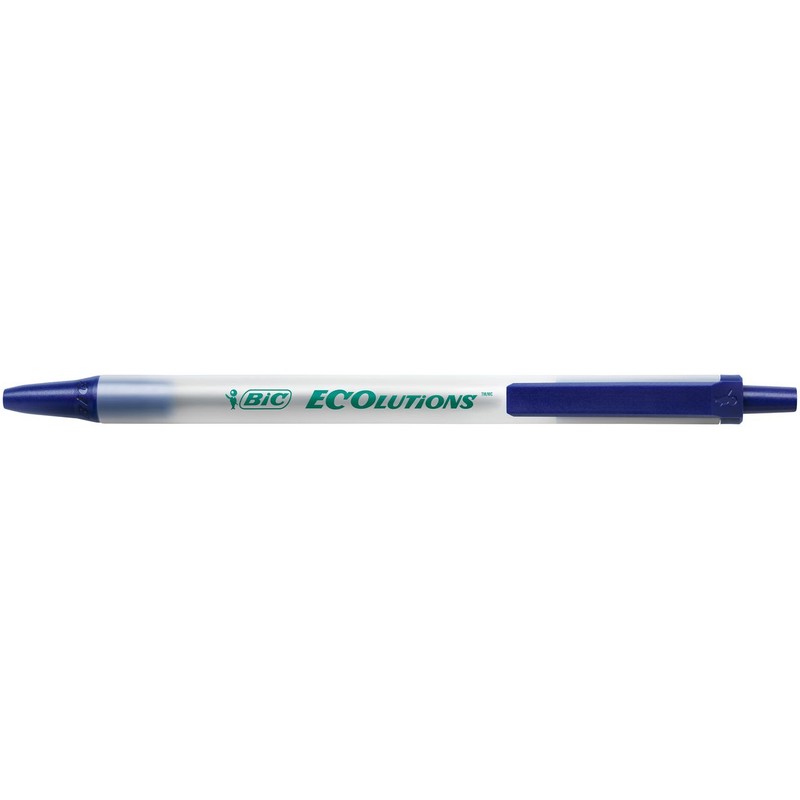 Długopis niebieski Round Stic Clic ECOlutions BIC 1 sztuka