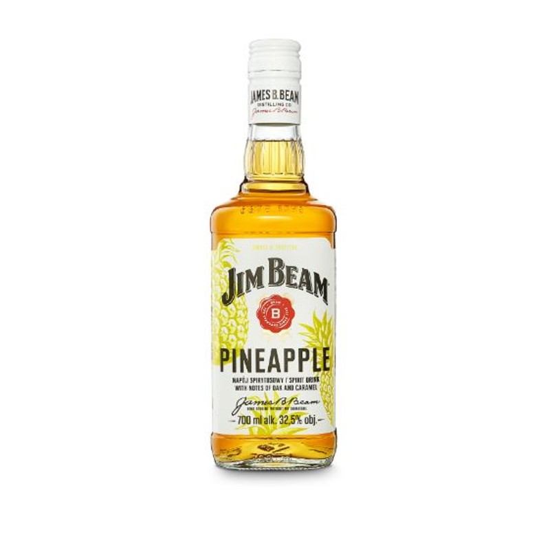 Bourbon whiskey Pineapple alk. 32,5% obj. Jim Beam 700 ml