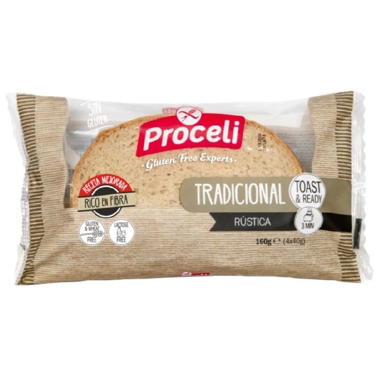 Chleb tradycyjny bezglutenowy Proceli 160 g
