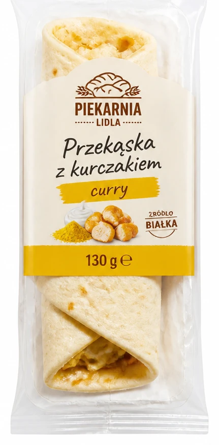 Przekąska z kurczakiem curry