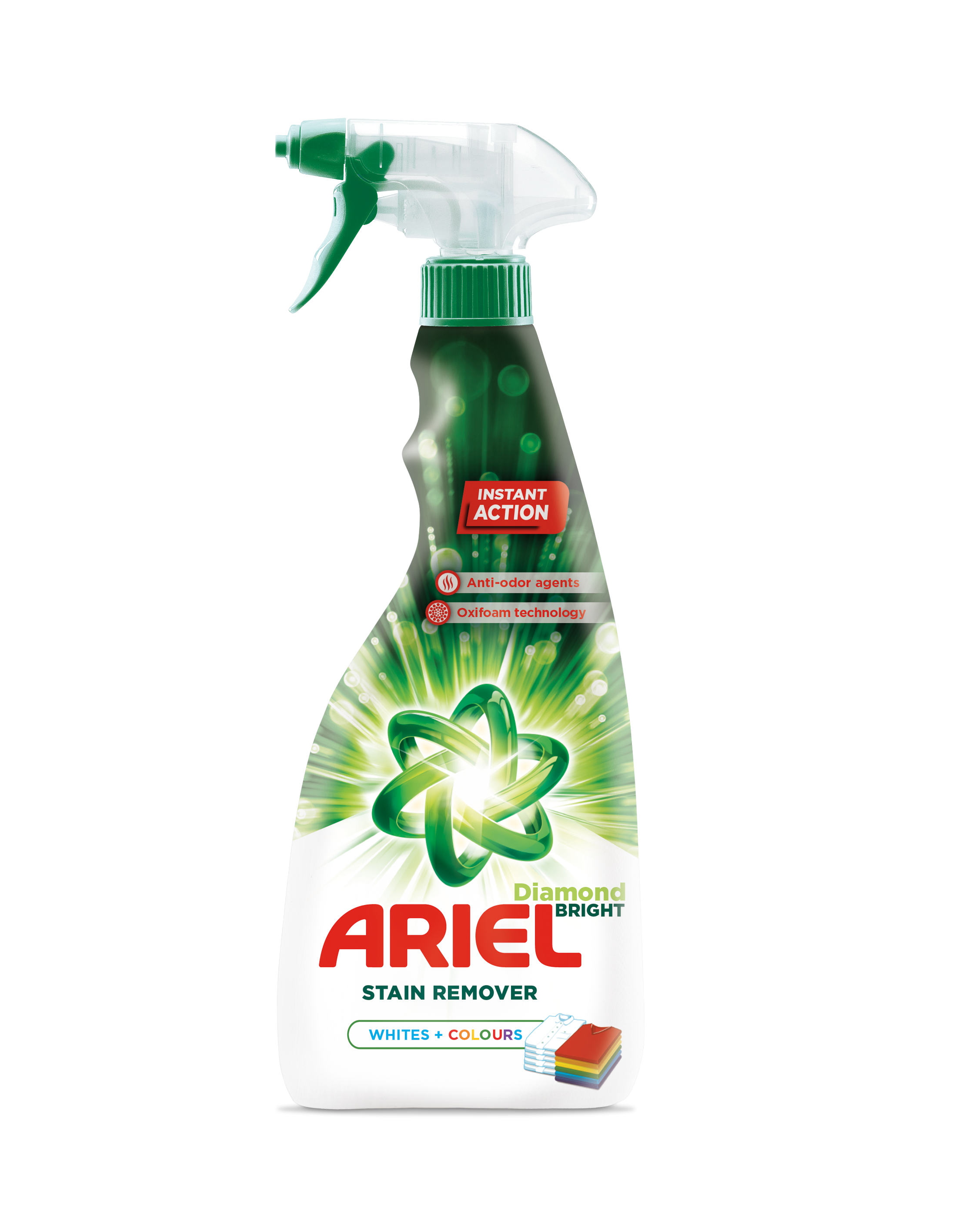 Ariel Odplamiacz Do Tkanin W Sprayu Do Białego I Koloru 750Ml
