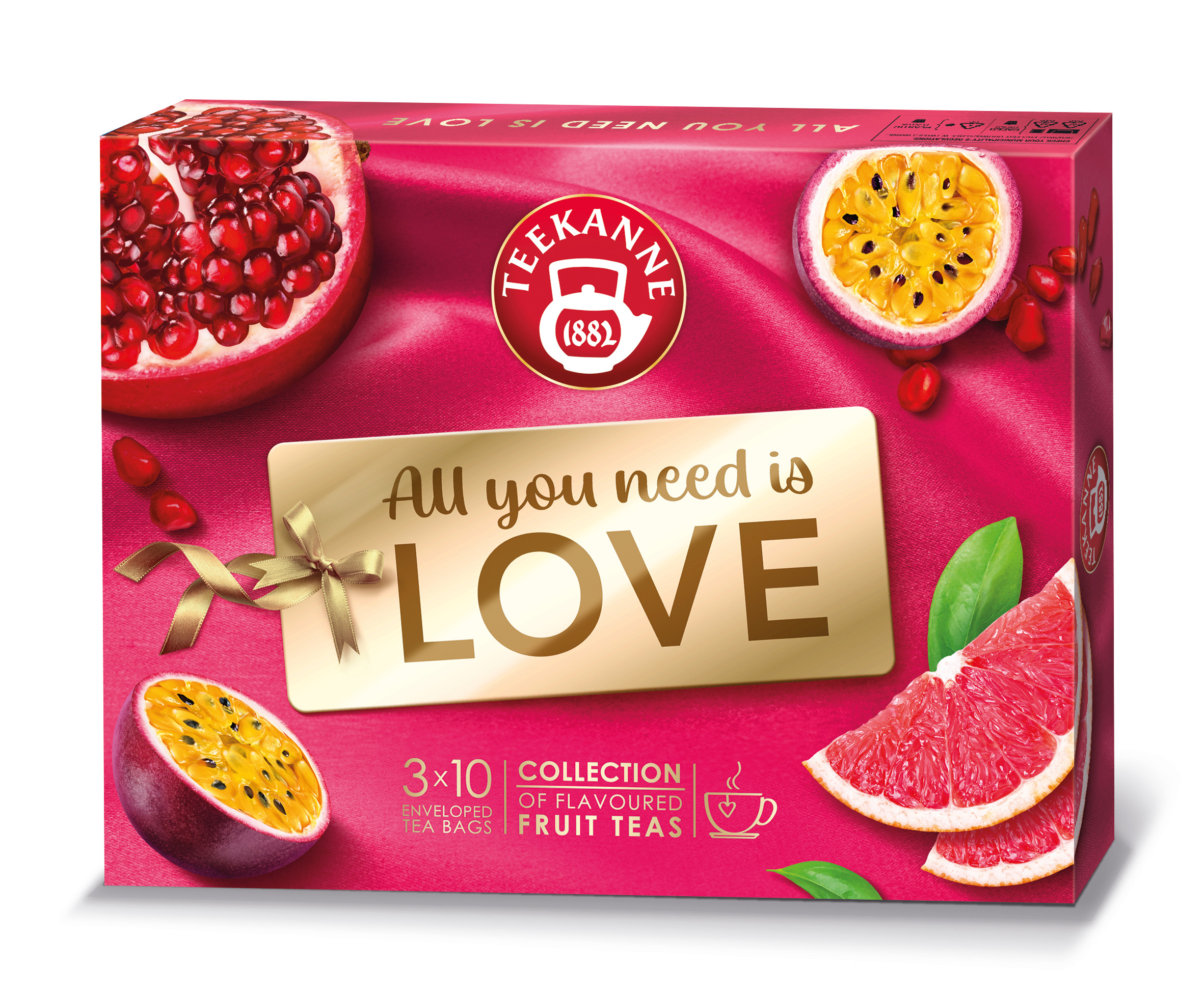 Kolekcja Herbatek Owocowych Teekanne Love Collection 3X10 67,5G