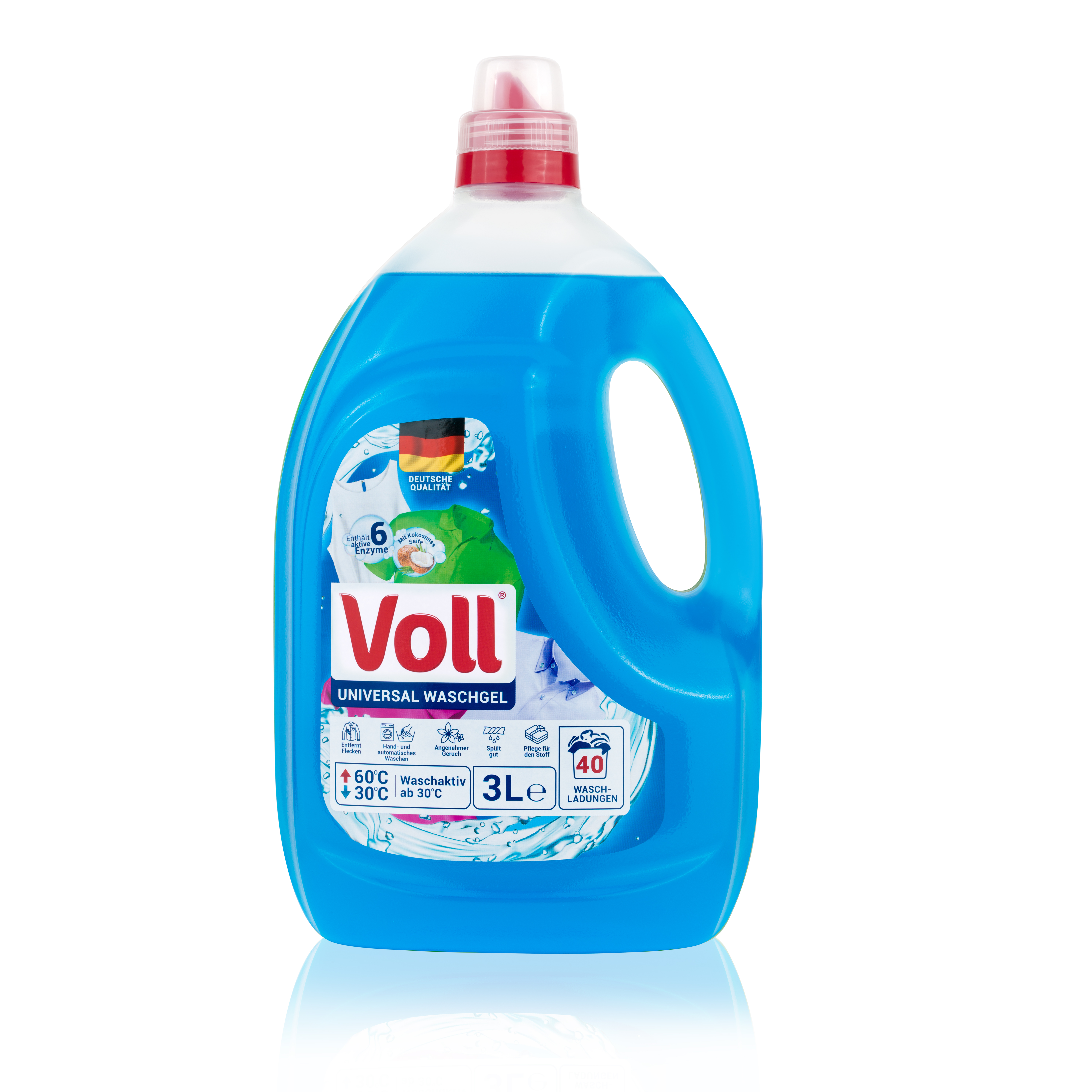 Voll 3L Universal 40 Prań Żel Do Prania