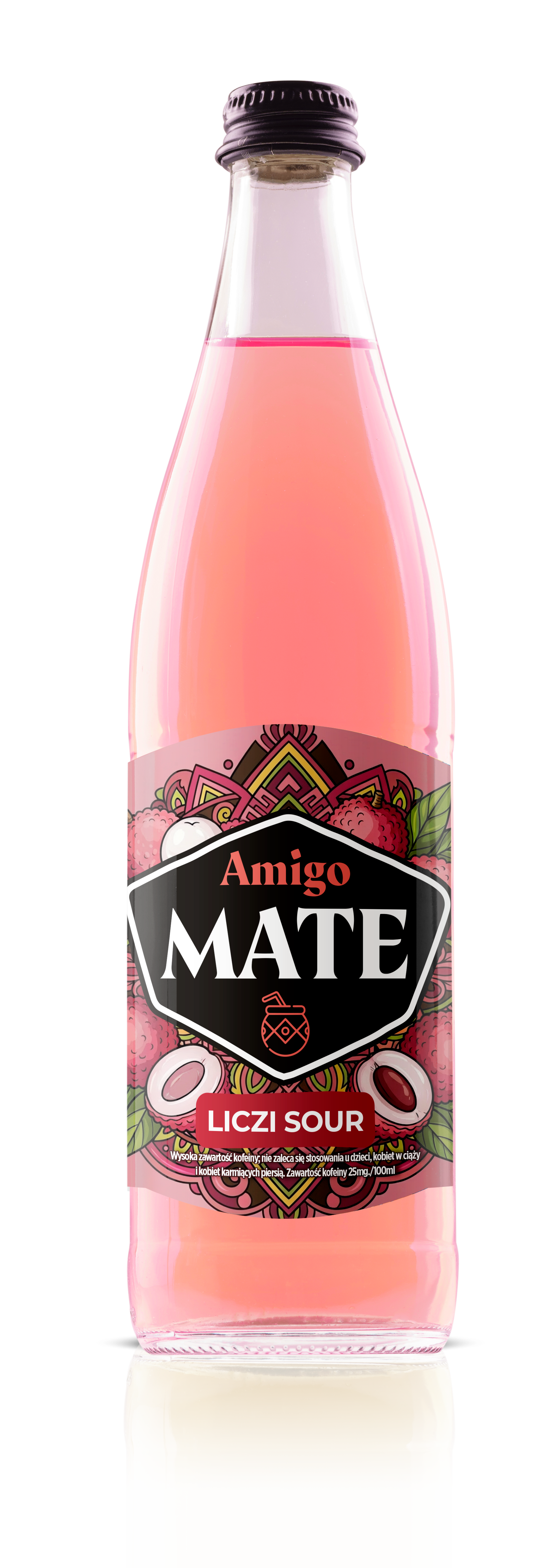 Napój Amigo Mate Liczi Sour 0,5L