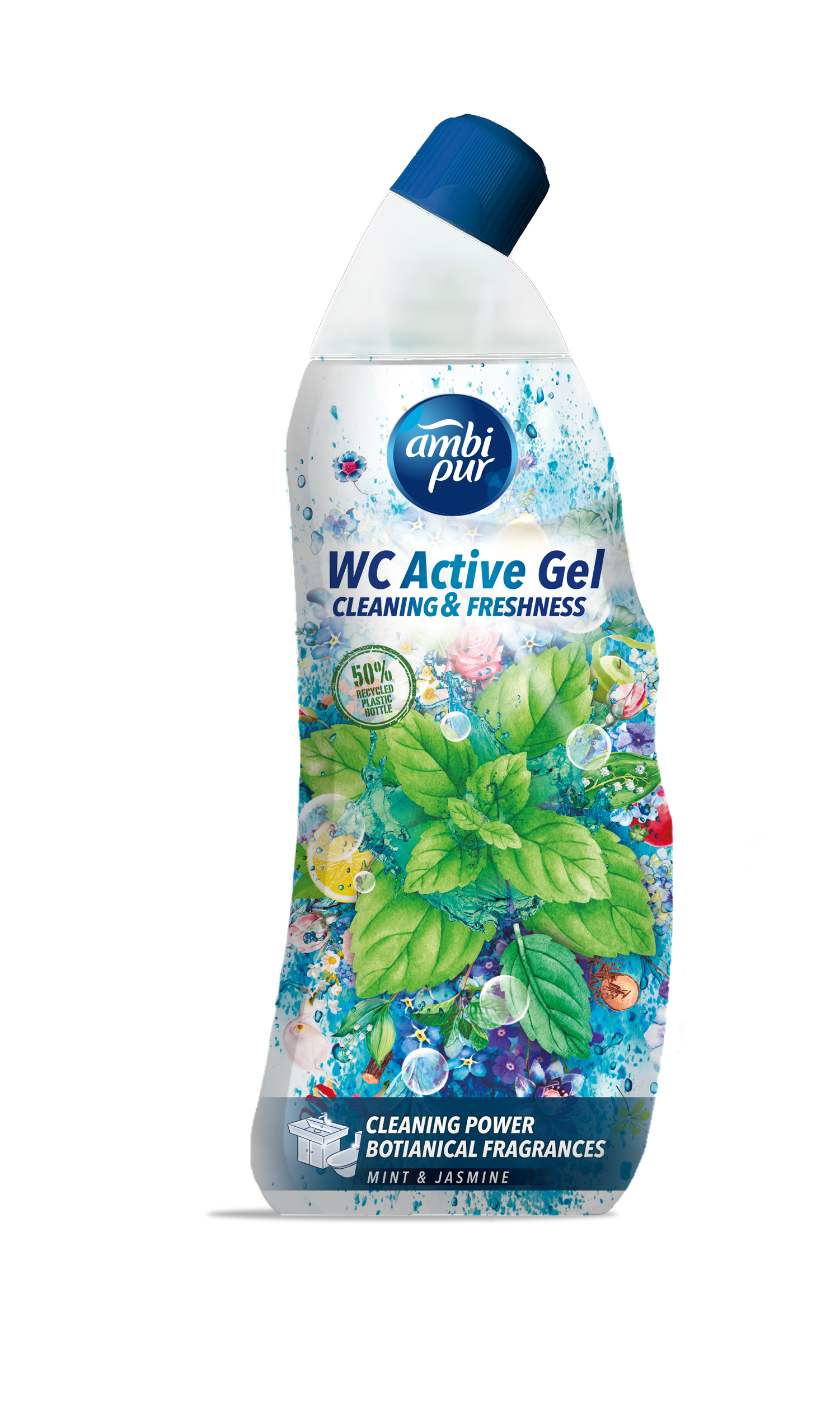 Ambi Pure Wc Blue Mint & Jasmine 750Ml