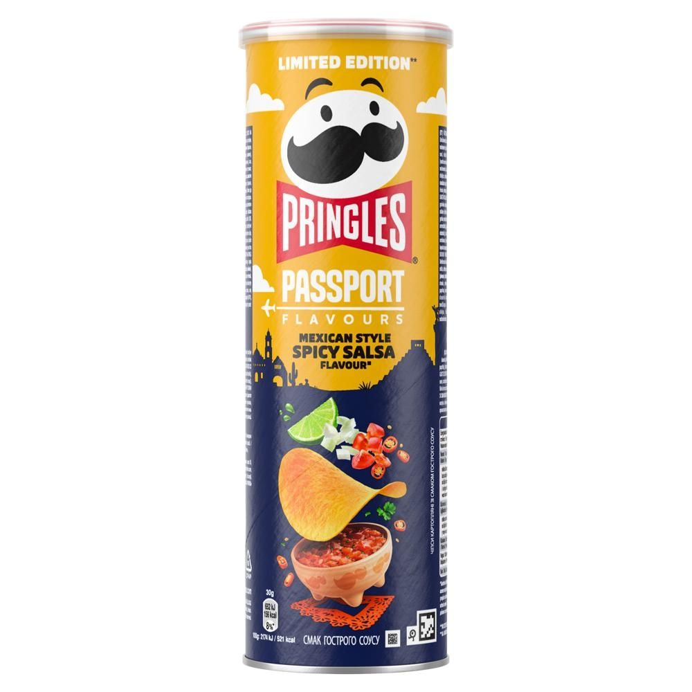 Pringles Passport Chrupki o smaku pikantnej salsy 165 g