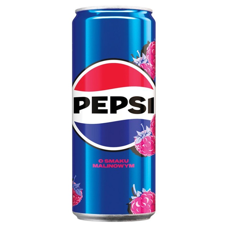 Napój gazowany Cola malinowa PEPSI 330 ml
