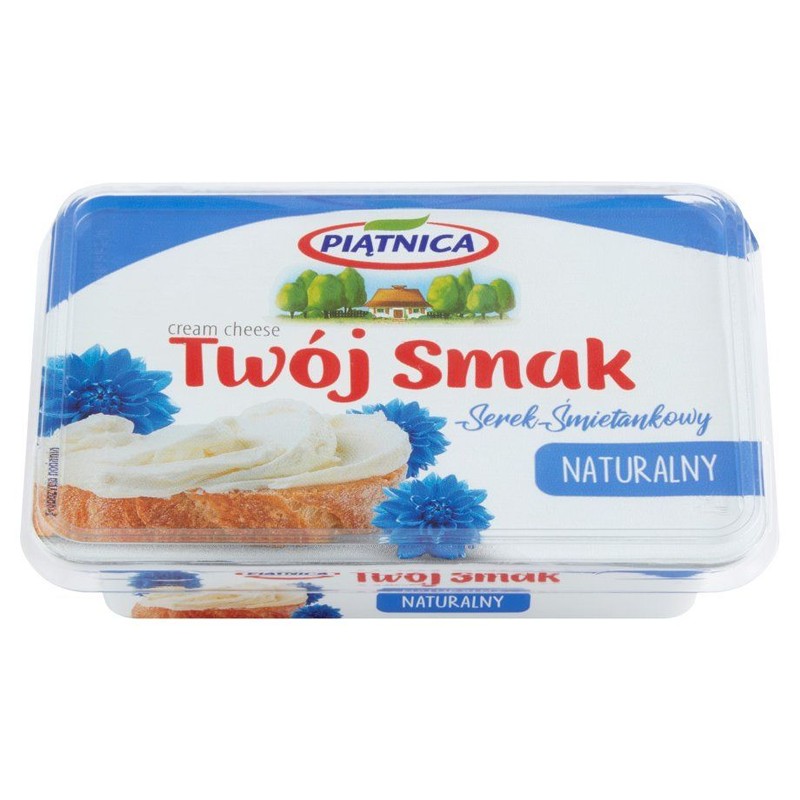 Twój Smak serek śmietankowy naturalny Piątnica 135 g