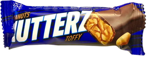 Nutteraz Baton toffi z orzeszkami 40 g