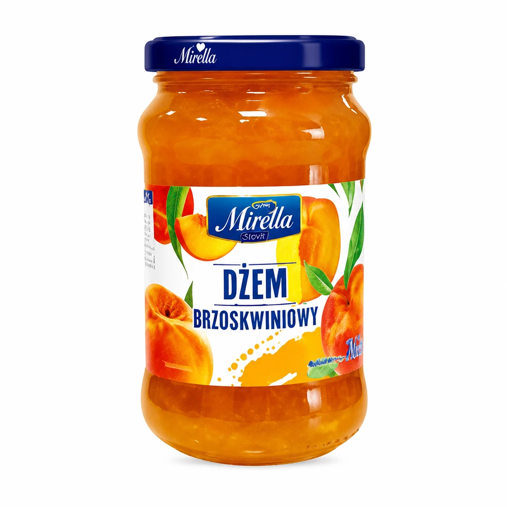 Dżem brzoskwiniowy Mirella Stovit 410g