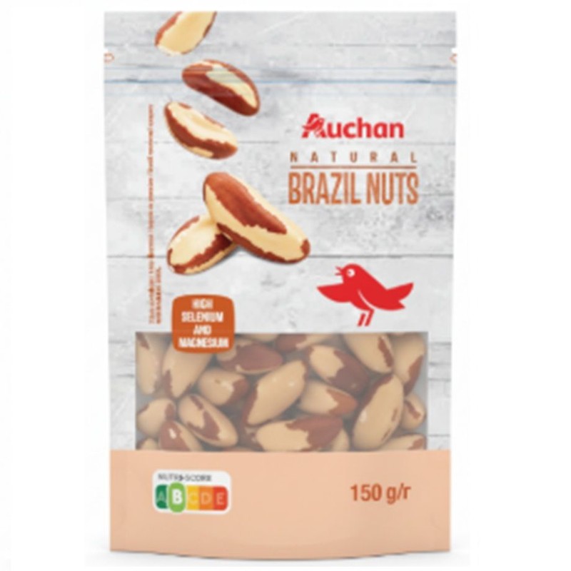 Orzechy brazylijskie łuskane Auchan 150 g