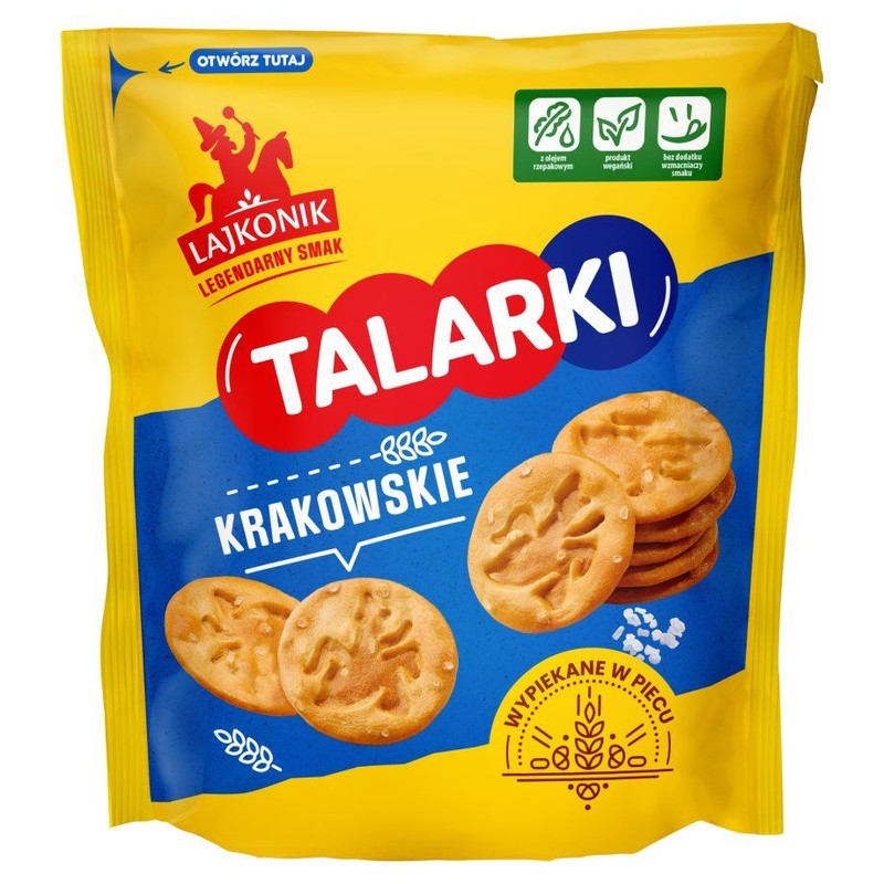 Talarki krakowskie solone Lajkonik 130 g