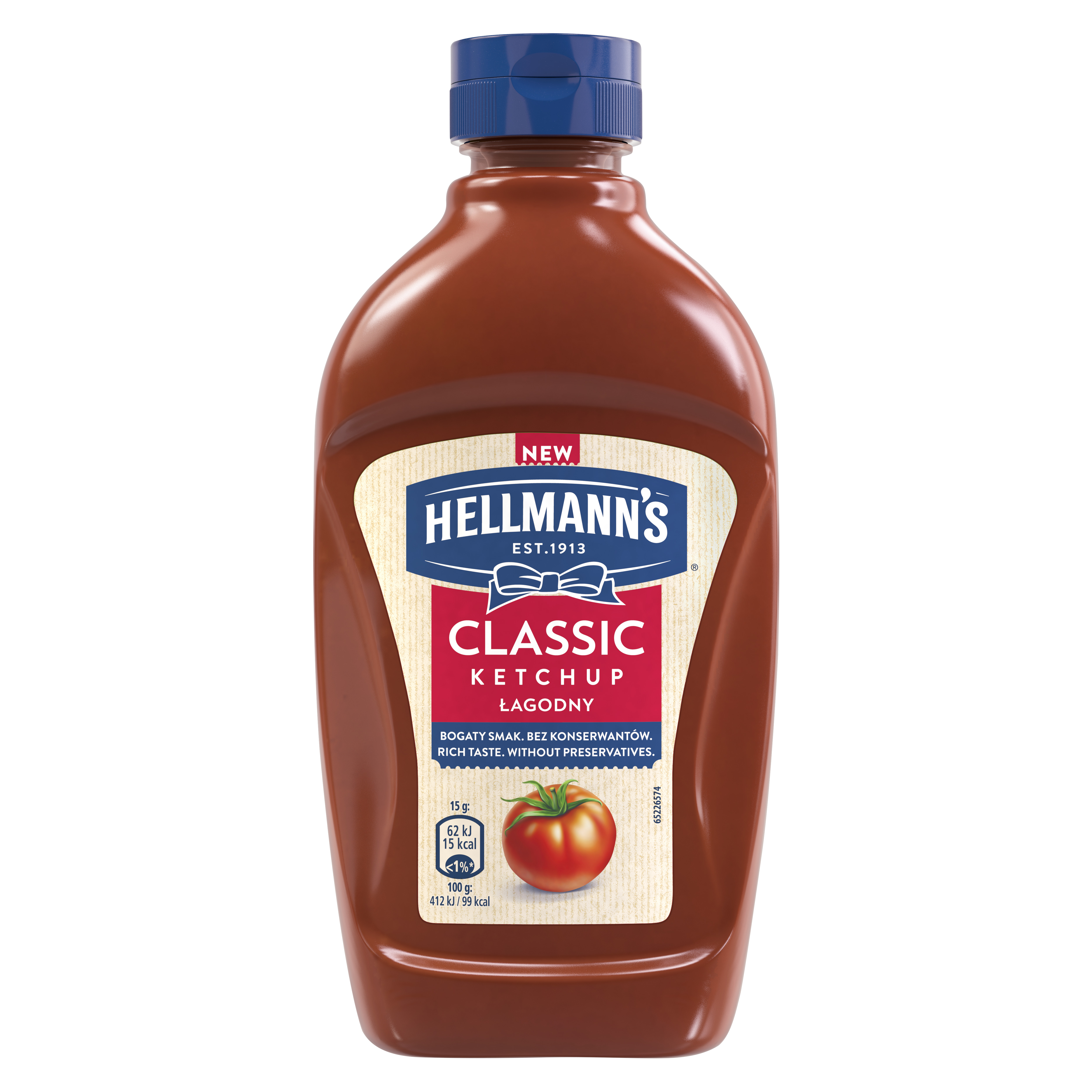Hellman'S Ketchup Łagodny 477G