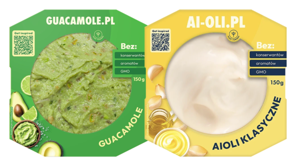 Kochmański Guacamole/Aioli klasyczne mix 150 g