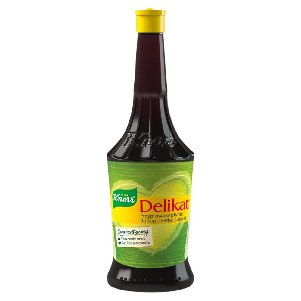 Knorr Delikat Przyprawa w płynie do zup sosów sałatek 860 ml