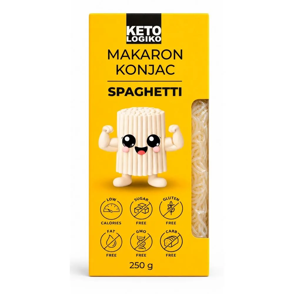 Ketologiko Makaron konjac spaghetti 250 g
