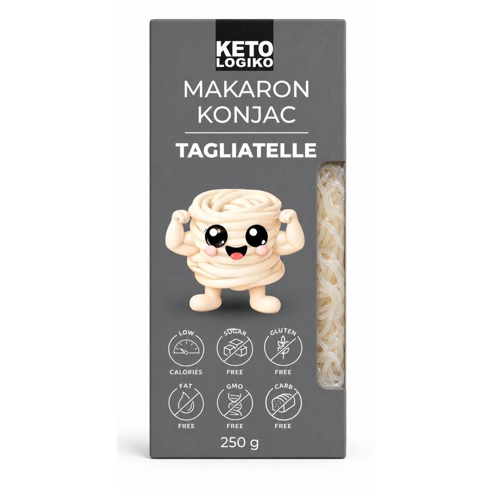 Ketologiko Makaron konjac tagliatelle 250 g