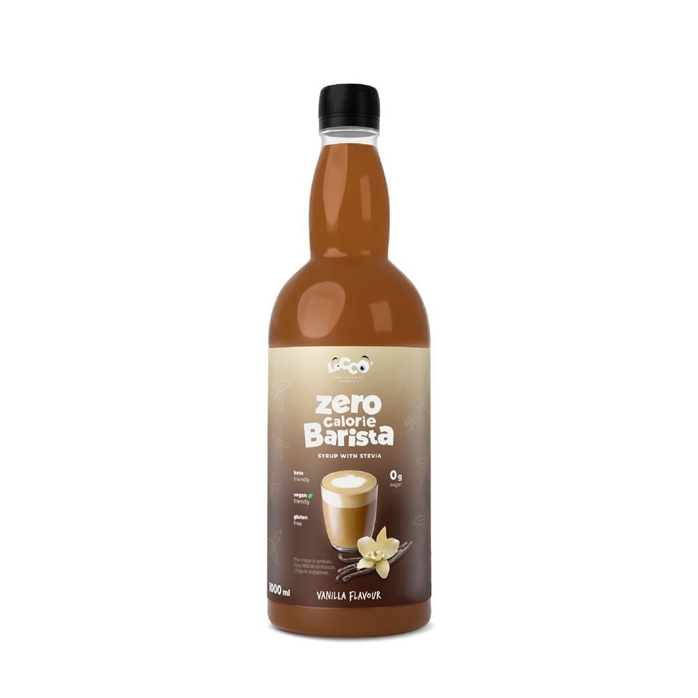Locco Zero Calorie Barista Syrop o smaku waniliowym 1000 ml