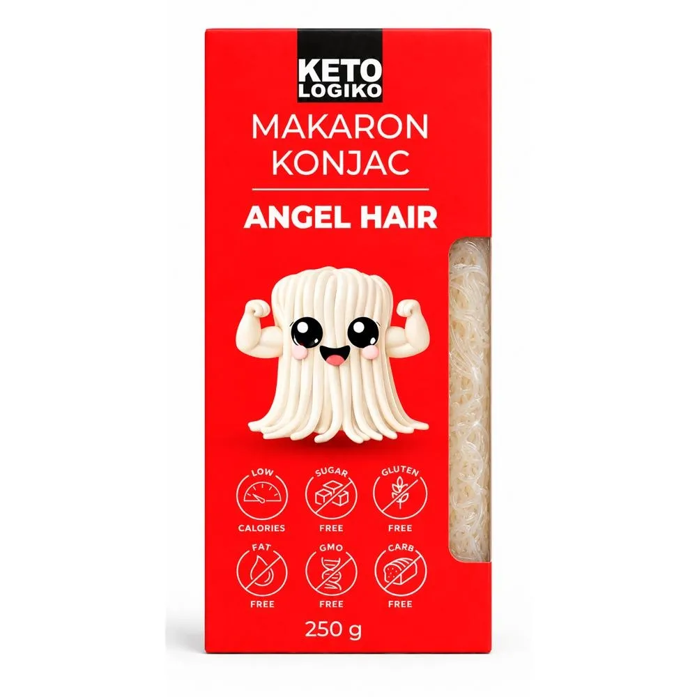 Ketologiko Angel Hair Makaron konjac 250 g
