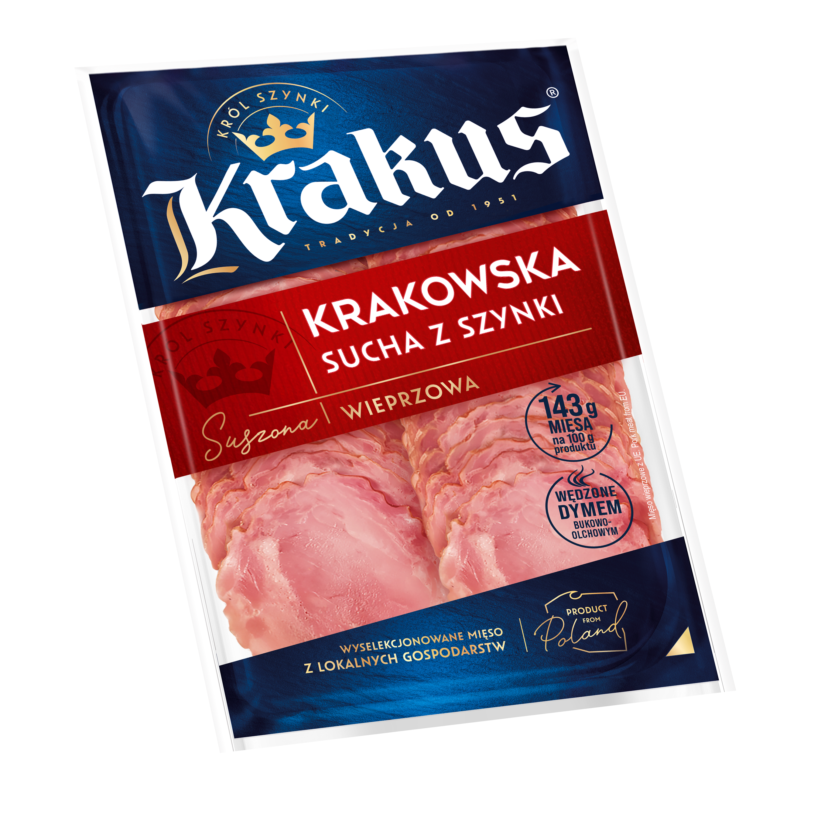 Krakowska Sucha Z Szynki 80 G Krakus