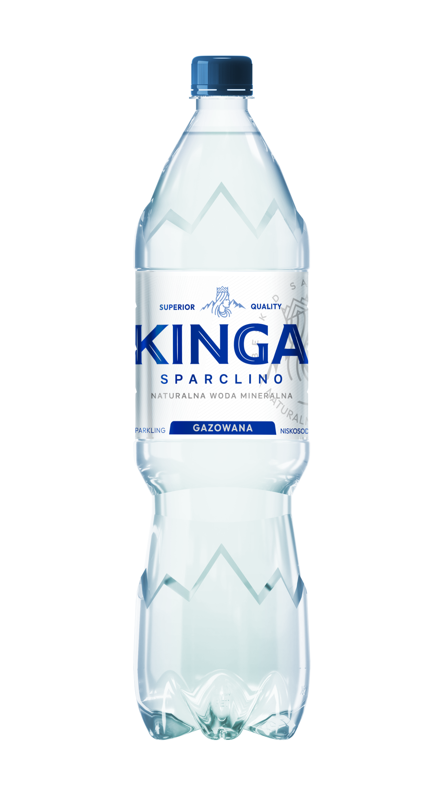 Woda Mineralna Kinga Sparclino 1,5L Gazowana Kaucja