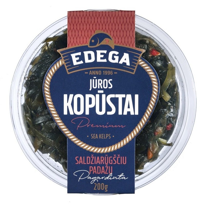 Sałatka z alg morskich słodko-kwaśne EDEGA 200 g