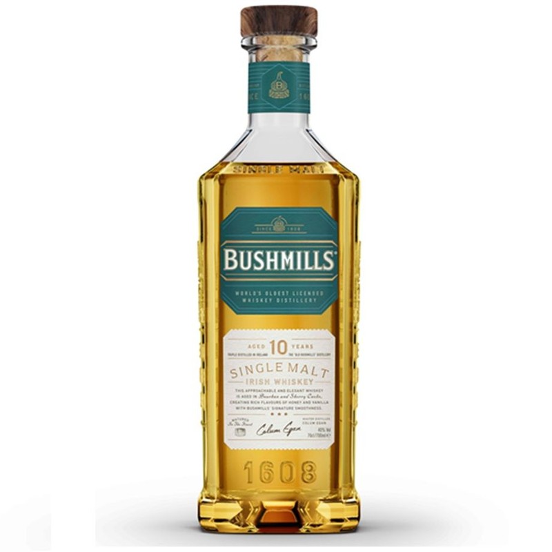 Whiskey single malt 10YO alk. 40,0% obj. Bushmills  700 ml